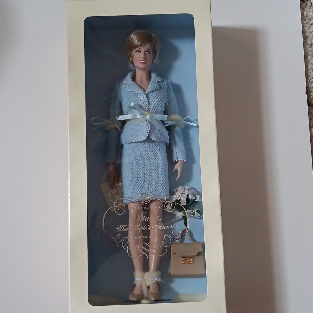 Franklin Mint, Diana, The People's Princess Portrait Doll.